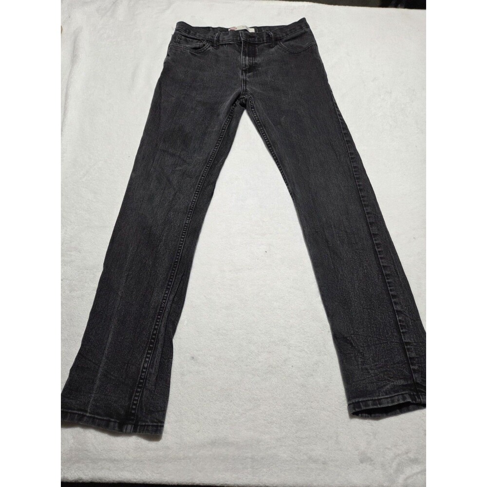 Levi's 511 Men Jeans 30X30 Black Denim Slim Fit 30" Inseam 20 Regular